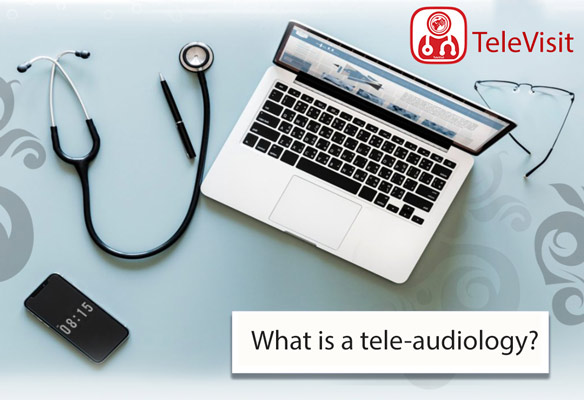 What is a tele-audiology?