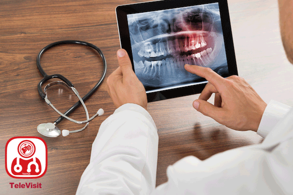تاثیر تله ویزیت بر بهداشت دهان و دندان 
