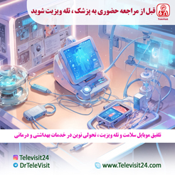 تلفیق موبایل سلامت و تله ویزیت، تحولی نوین در خدمات بهداشتی و درمانی